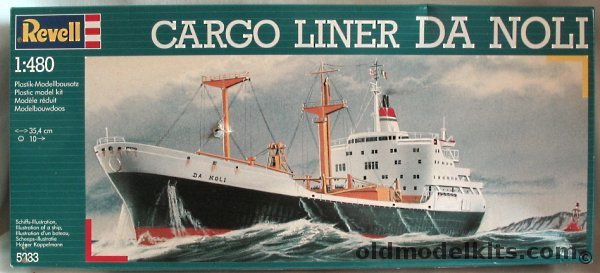 Revell 1/480 Cargo Liner Da Noli, 5233 plastic model kit